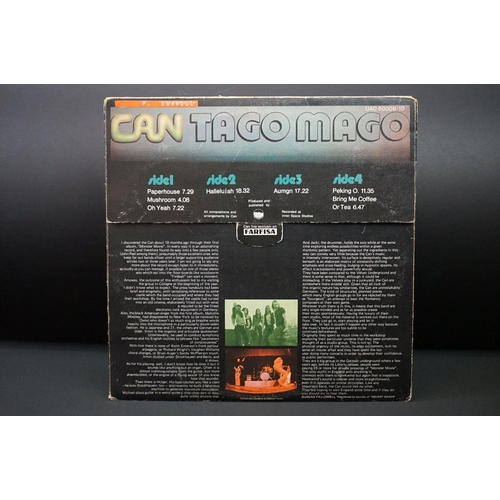 31 - Vinyl Can Tago Mago UAD 6009/10 double LP with flip top sleeve.  Small '15' sticker to top right fro... 