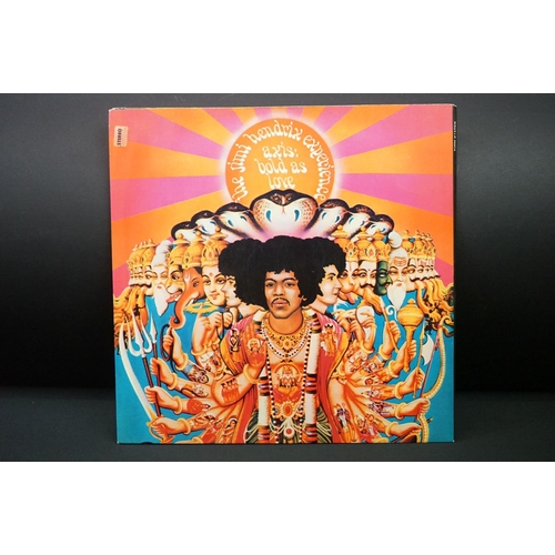 32 - Vinyl - The Jimi Hendrix Experience - 2 original UK pressing albums to include:  Axis Bold As Love (... 