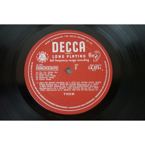 34 - Vinyl - Them - Them Again on Decca Records, LK 4751. Original UK 1966 1st pressing mono. Sleeve VG- ... 