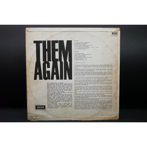 34 - Vinyl - Them - Them Again on Decca Records, LK 4751. Original UK 1966 1st pressing mono. Sleeve VG- ... 