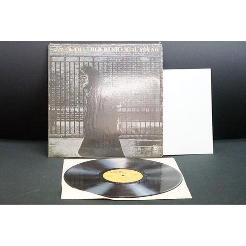 205 - Vinyl – 9 Neil Young LPs to include Neil Young (UK and USA copies), Harvest (Dutch white vinyl issue... 