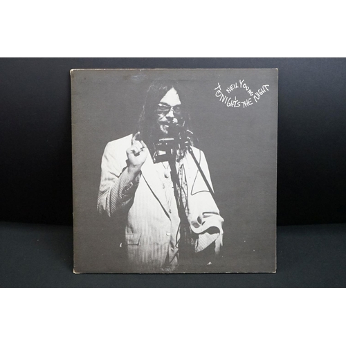 205 - Vinyl – 9 Neil Young LPs to include Neil Young (UK and USA copies), Harvest (Dutch white vinyl issue... 