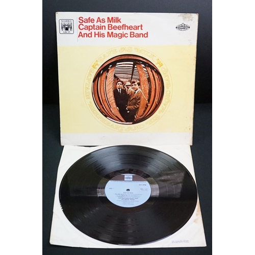 206 - Vinyl – 8 Captain Beefheart & His Magic Band albums to include Strictly Personal (Original UK Mono),... 