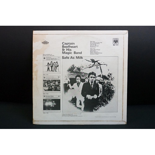 206 - Vinyl – 8 Captain Beefheart & His Magic Band albums to include Strictly Personal (Original UK Mono),... 