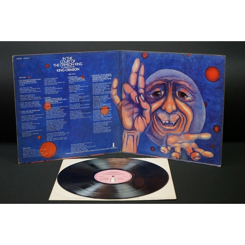 44 - Vinyl - King Crimson - In The Court Of The Crimson King 1st pressing on Island Records ILPS 9111. Pi... 