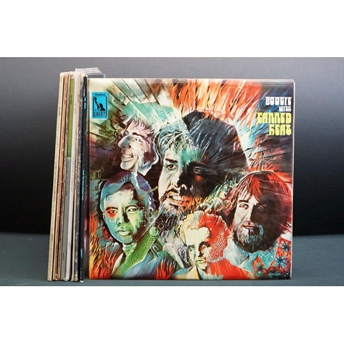 207 - Vinyl – 10 Canned Heat albums to include Living The Blues (Original UK Double, Mono), Boogie With Ca... 