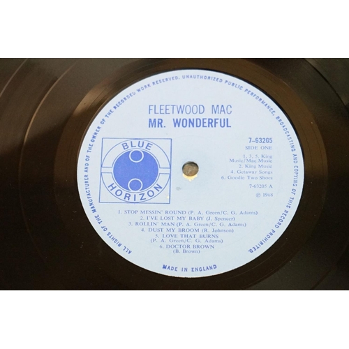 209 - Vinyl – 9 Fleetwood Mac LPs to include Mr. Wonderful (Original UK Mono, Blue Horizon Records), Peter... 