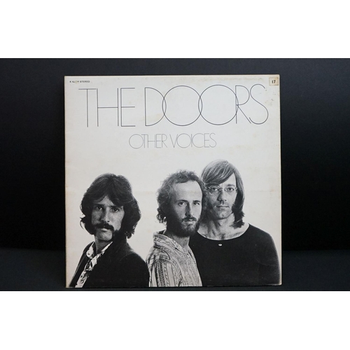 210 - Vinyl – 16 The Doors LPs to include Strange Days (Original UK Mono) + (German pressing), The Doors (... 