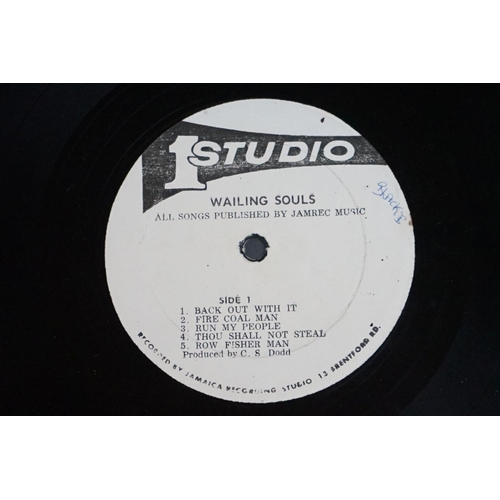 232 - Vinyl - Roots Reggae - The Wailing Souls – Wailing Souls, original Jamaican 1975 pressing, Studio 1 ... 