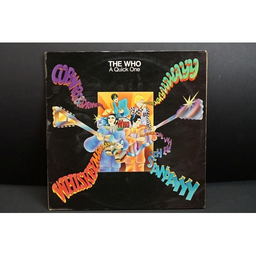 236 - Vinyl - 2 The Who LPs to include Who's Next (Track 2408 102) and A Quick One / The Who Sell Out doub... 