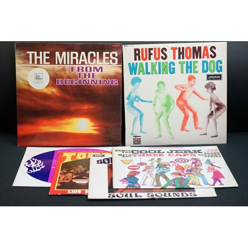 241 - Vinyl – 7 rare Northern Soul / Soul LPs to include Rufus Thomas - Walking The Dog (Original UK, Lond... 