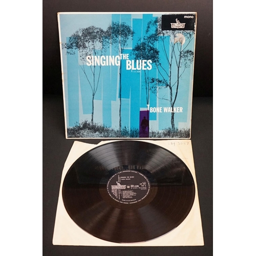 242 - Vinyl – 3 rare Blues albums to include Sunnyland Slim - Midnight Jump (Original UK, Mono on Blue Hor... 