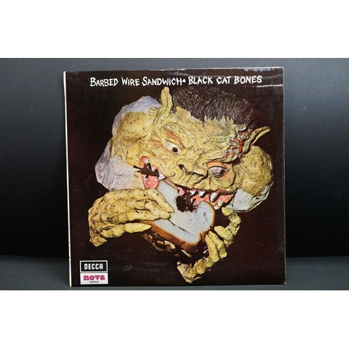 243 - Vinyl - Psych / Blues Rock - Black Cat Bones - Barbed Wire Sandwich (original UK 1970 1st pressing s... 