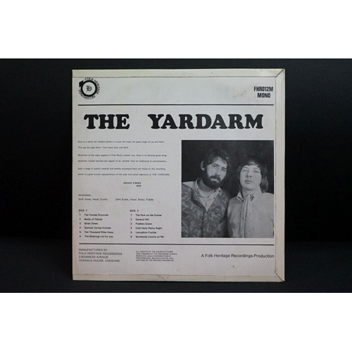 245 - Vinyl - Acid Folk - The Yardarm - The Yardarm (original UK 1970 1st pressing, Mono, Folk Heritage Re... 