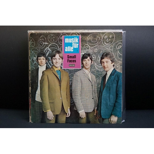 329 - Vinyl – 15 Small Faces albums featuring original early examples and foreign pressings, to include Sm... 