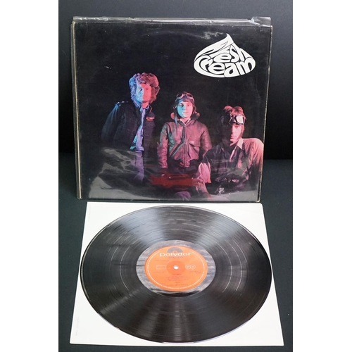 331 - Vinyl 4 copies of Cream Fresh Cream to include an Original UK 1966 Mono 593 001 (VG+ / EX), UK Polyd... 