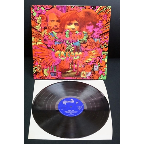 332 - Vinyl – 3 copies of Cream Disraeli Gears to include UK mono front laminated Sleeve 593003 (VG+ / VG+... 