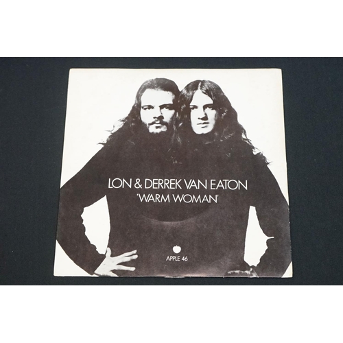 96 - Vinyl - Apple Records / The Beatles related - 4 demos / promos to include Lon & Derrek Van Eaton (Ap... 