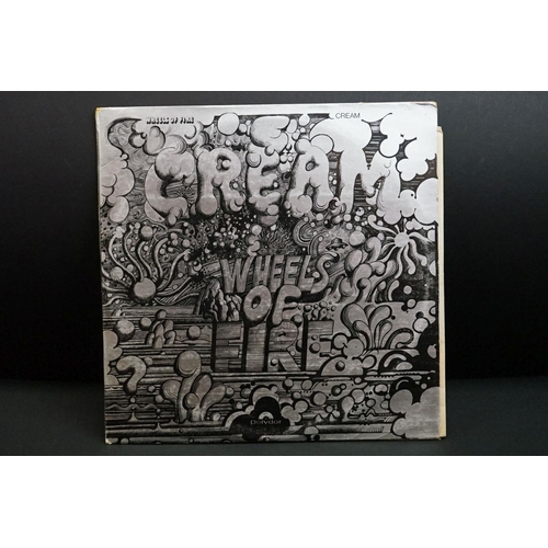 333 - Vinyl – 5 copies of Cream Wheels Of Fire to include two original double albums, one stereo, one mono... 