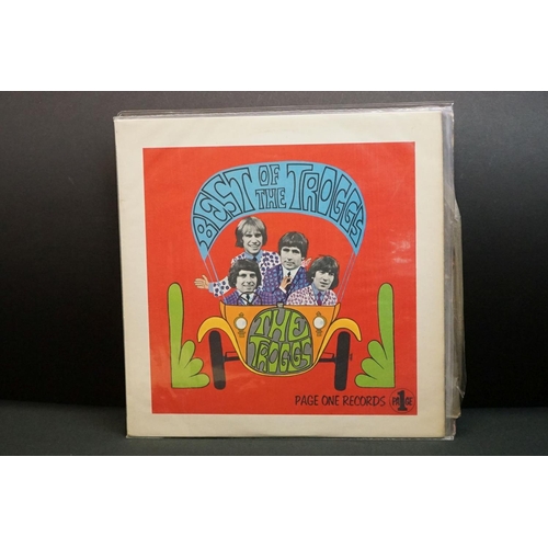 336 - Vinyl – 9 The Troggs albums featuring early examples and foreign pressings to include From Nowhere x... 