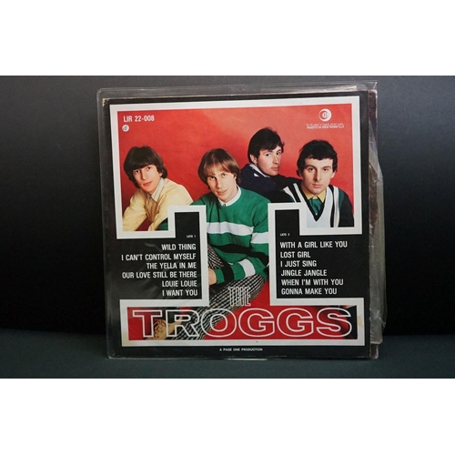 336 - Vinyl – 9 The Troggs albums featuring early examples and foreign pressings to include From Nowhere x... 