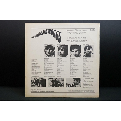 336 - Vinyl – 9 The Troggs albums featuring early examples and foreign pressings to include From Nowhere x... 