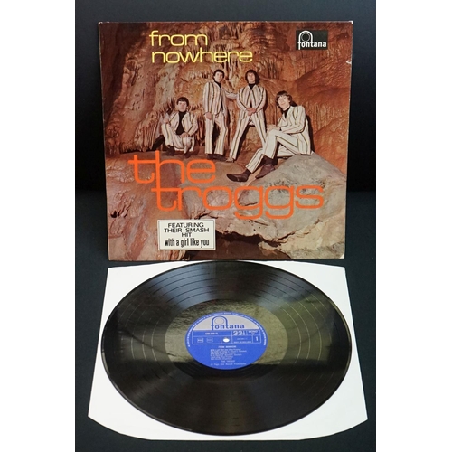 336 - Vinyl – 9 The Troggs albums featuring early examples and foreign pressings to include From Nowhere x... 