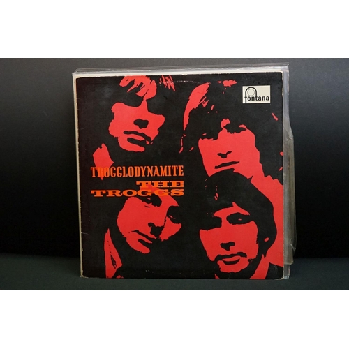 336 - Vinyl – 9 The Troggs albums featuring early examples and foreign pressings to include From Nowhere x... 