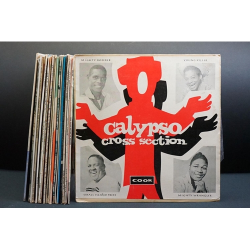 486 - Vinyl - Reggae / Calypso - 21 original Jamaican and UK albums, including many rarities, artists incl... 