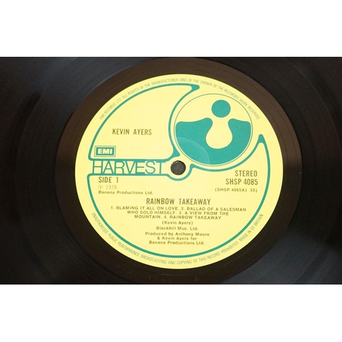 500 - Vinyl - 4 Kevin Ayers / Kevin Coyne original UK albums to include Joy Of A Toy (UK 1973 pressing, bo... 