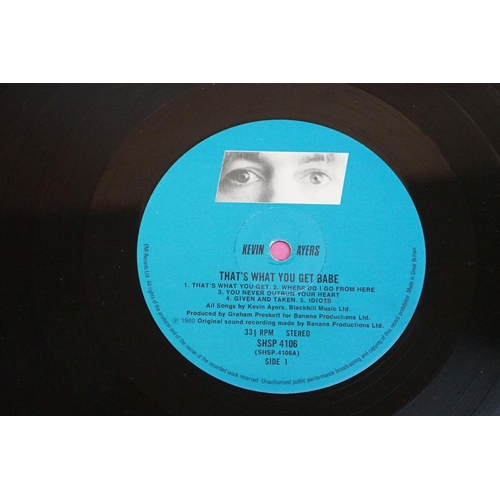 500 - Vinyl - 4 Kevin Ayers / Kevin Coyne original UK albums to include Joy Of A Toy (UK 1973 pressing, bo... 