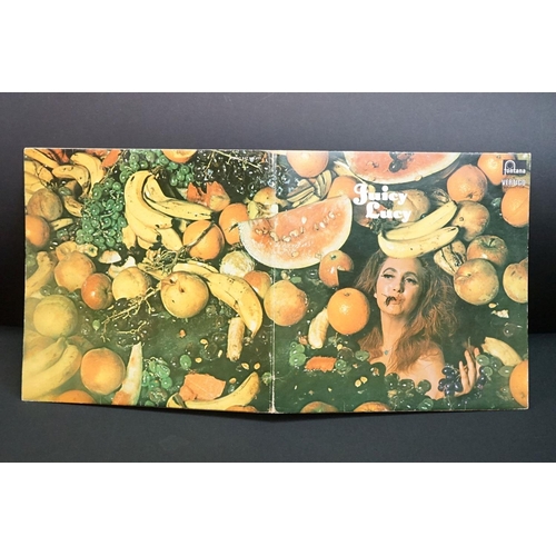 507 - Vinyl - Prog Rock - 4 albums on Vertigo Records to include Juicy Lucy - Lie Back And Enjoy It (UK 1s... 