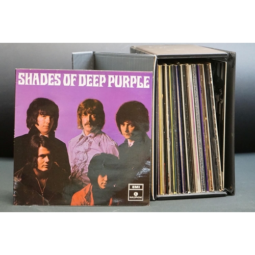 552 - Vinyl - 30 Deep Purple & related LPs and 3 picture disc LPs to include Shades Of, The Book Of Talies... 