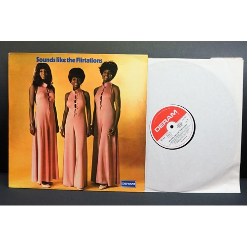 622 - Vinyl – 6 rare soul albums to include The Flirtations - Sounds Like The Flirtations (Original German... 