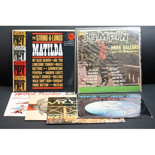 623 - Vinyl - 6 rare albums on London Records to include Hank Ballard And The Midnighters - The Jumpin’ Ha... 