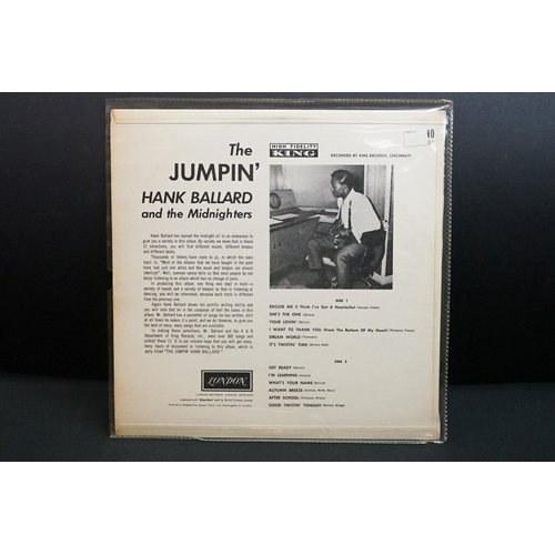 623 - Vinyl - 6 rare albums on London Records to include Hank Ballard And The Midnighters - The Jumpin’ Ha... 