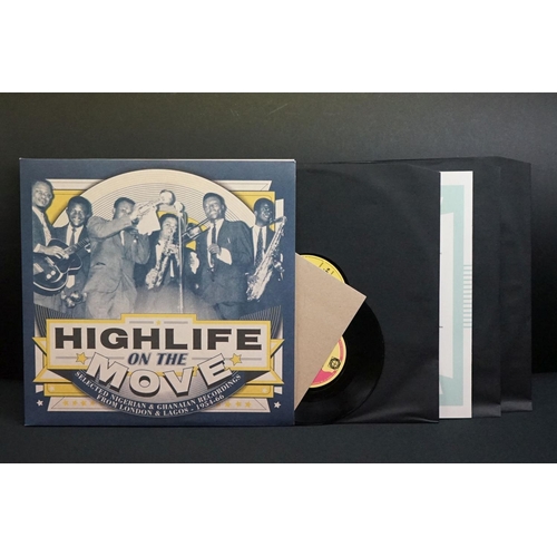 626 - Vinyl – 10 African / Afrobeat LPs and one 12” to include Various – Highlife On The Move (Selected Ni... 