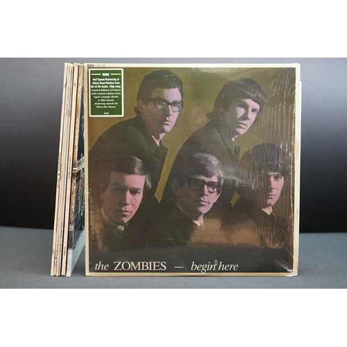 630 - Vinyl – 7 Zombies and related LPs to include Begin Here (2013 UK Limited Edition Remastered, Mono 18... 