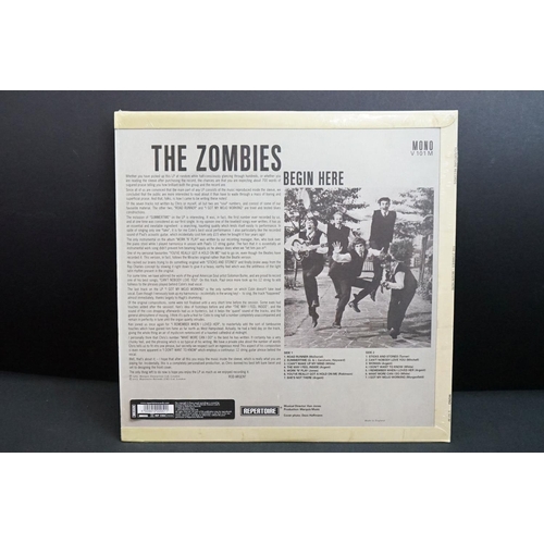 630 - Vinyl – 7 Zombies and related LPs to include Begin Here (2013 UK Limited Edition Remastered, Mono 18... 