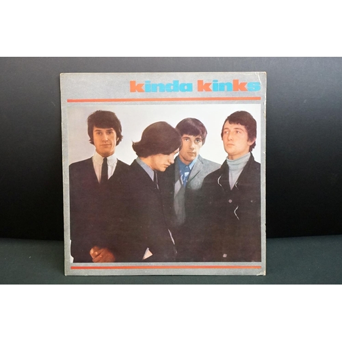 666 - Vinyl - 2 The Kinks LPs to include self titled (NPL 18096) and Kinda Kinks (NPL 18112).  Sleeves & v... 