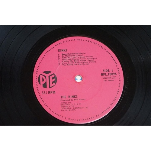 666 - Vinyl - 2 The Kinks LPs to include self titled (NPL 18096) and Kinda Kinks (NPL 18112).  Sleeves & v... 