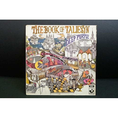 668 - Vinyl - 6 Deep Purple LPs to include The Book Of Taliesyn (SHVL 751) EMI on label, no Sold In UK lik... 