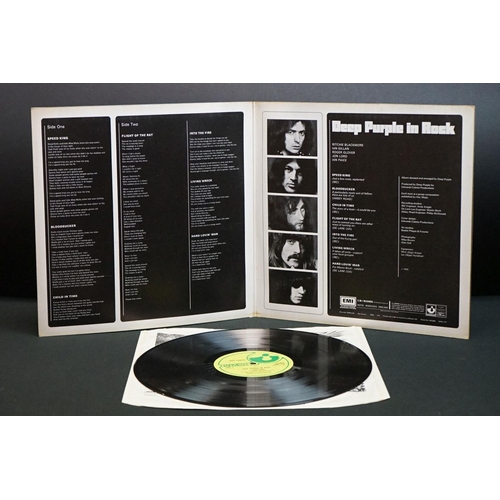 668 - Vinyl - 6 Deep Purple LPs to include The Book Of Taliesyn (SHVL 751) EMI on label, no Sold In UK lik... 