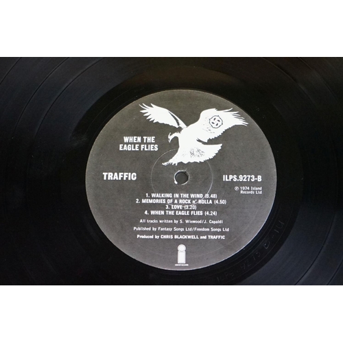 670 - Vinyl - 4 Traffic LPs to include Self Titled (ILPS 9081) pink label with circle logo, booklet attach... 