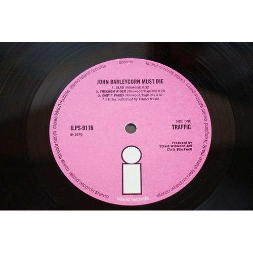 670 - Vinyl - 4 Traffic LPs to include Self Titled (ILPS 9081) pink label with circle logo, booklet attach... 