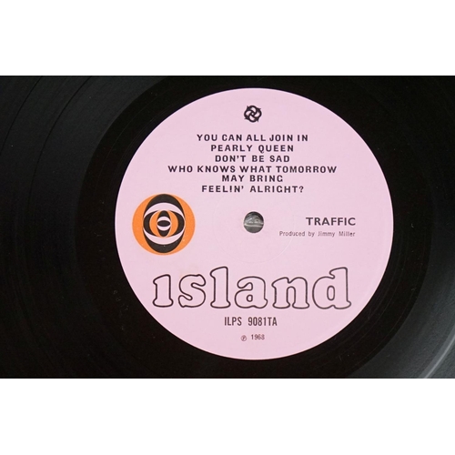 670 - Vinyl - 4 Traffic LPs to include Self Titled (ILPS 9081) pink label with circle logo, booklet attach... 