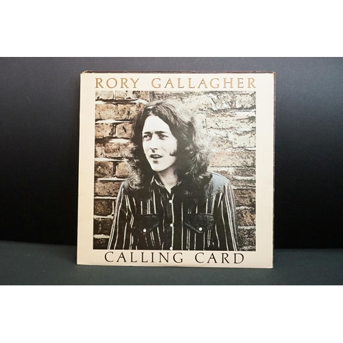 671 - Vinyl - 12 Taste / Rory Gallagher LPs to include On The Boards, Self Titled (583042), Blueprint, Aga... 