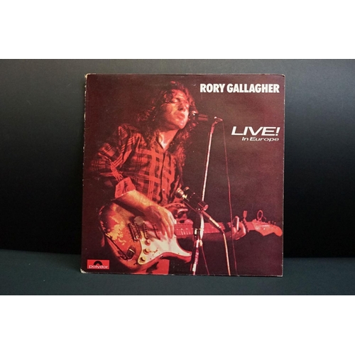 671 - Vinyl - 12 Taste / Rory Gallagher LPs to include On The Boards, Self Titled (583042), Blueprint, Aga... 