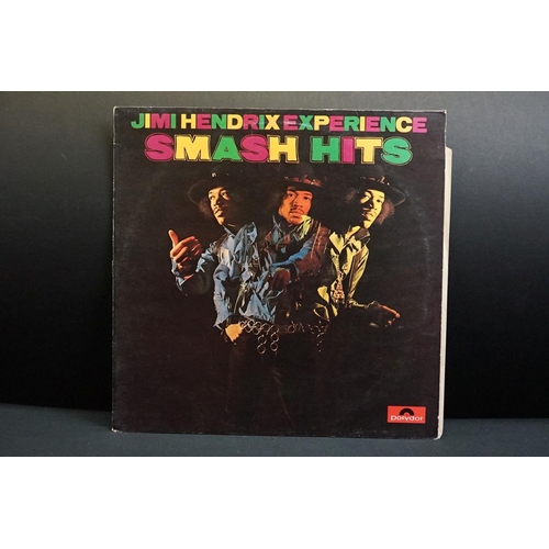 672 - Vinyl - 11 Jimi Hendrix LPs to include Cosmic Turnaround, The Cry Of Love, Rainbow Bridge, Plays Mon... 