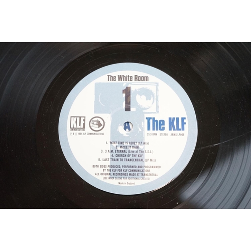 681 - Vinyl - The KLF The White Room LP (JAMS LP006) sleeve has slight bending but not creased so at least... 